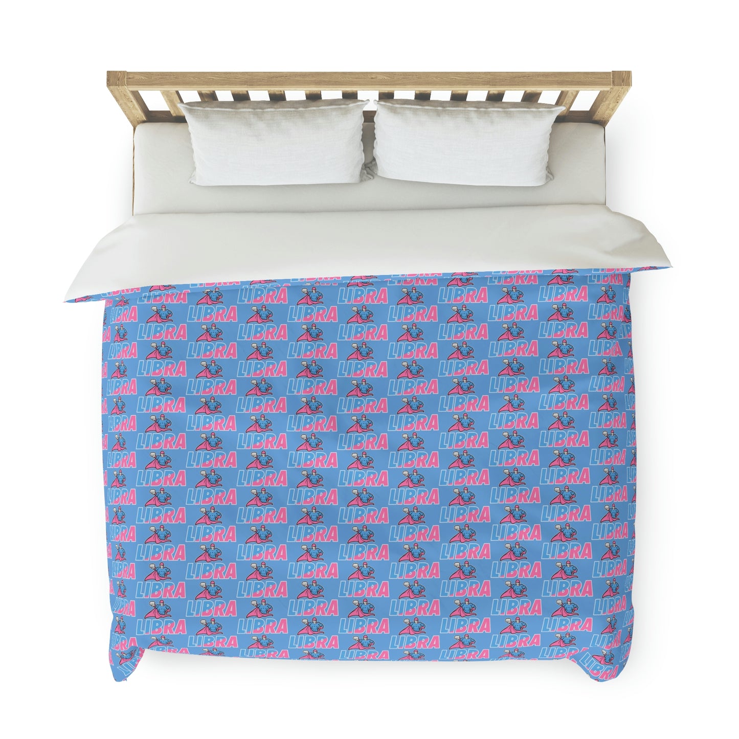 Libra-Blue Duvet Cover