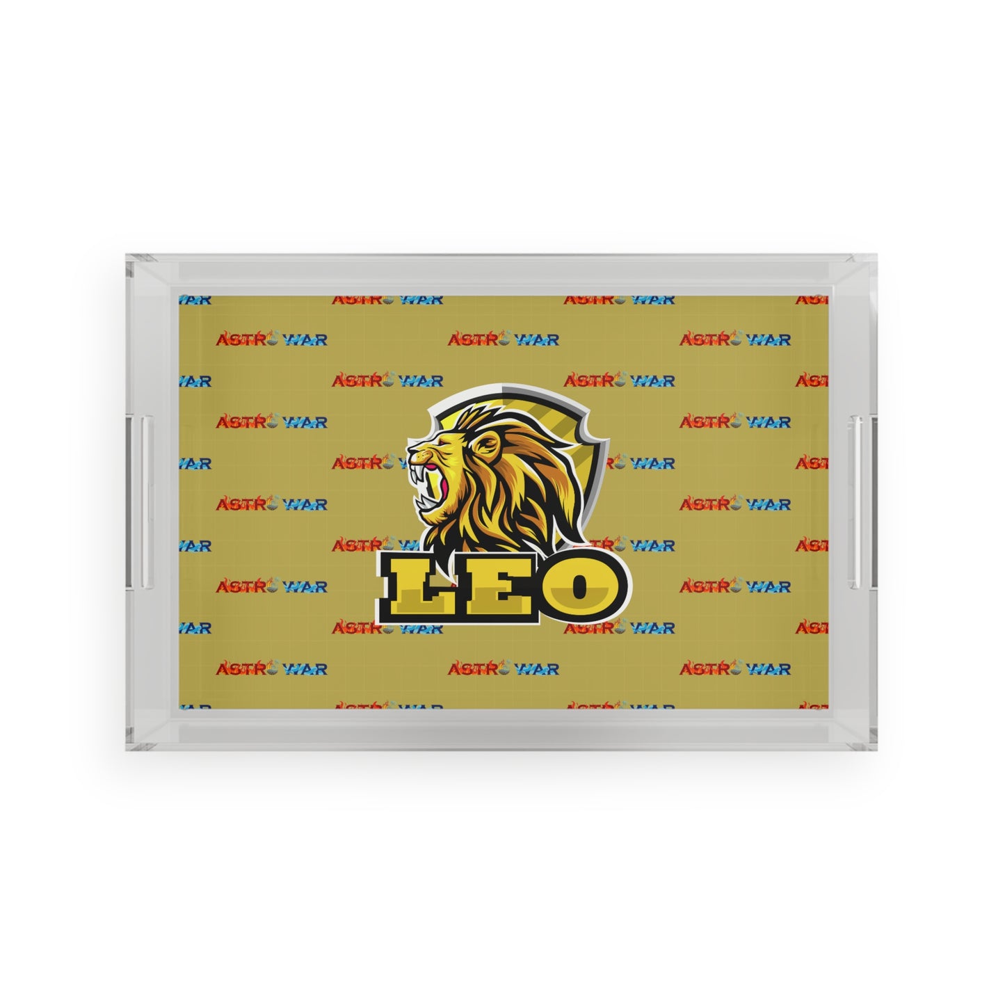 Leo Acrylic Serving Tray