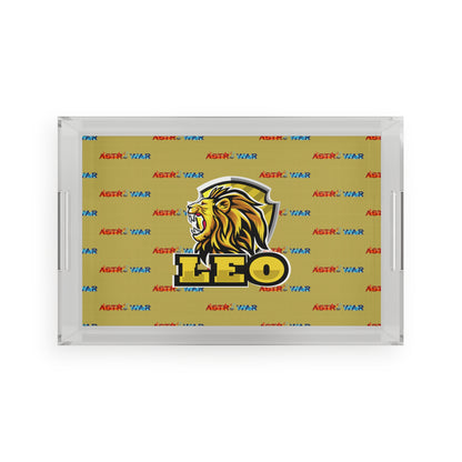 Leo Acrylic Serving Tray