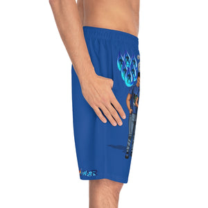 Aquarius Birthday Men's Board Shorts (AOP)