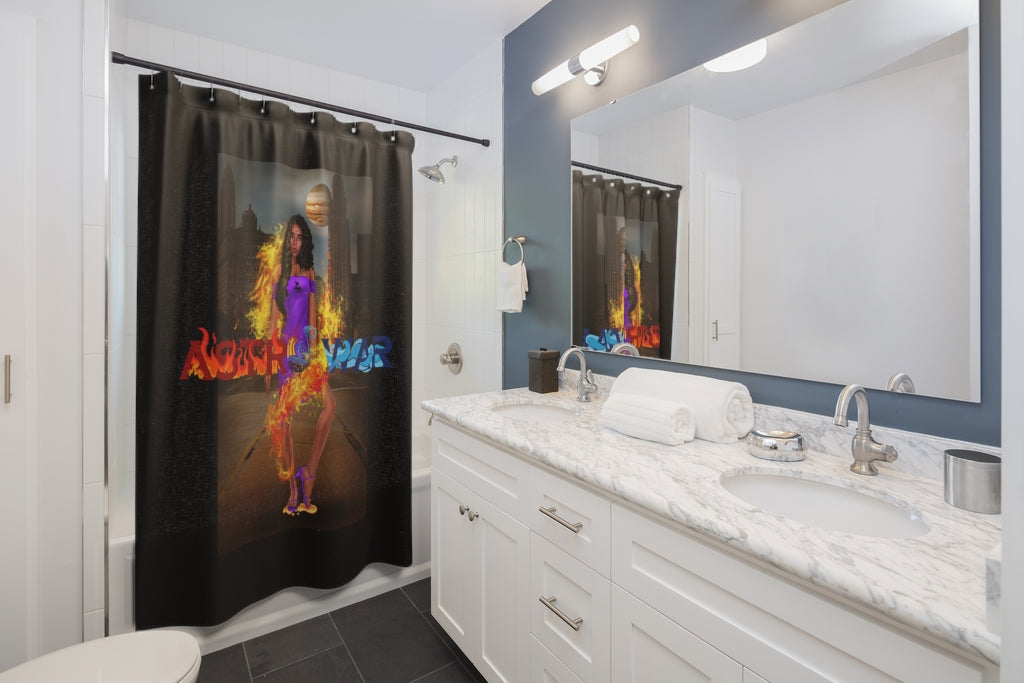 Sagittarius Woman Shower Curtains