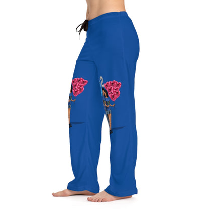 Aquarius Birthday Women's Pajama Pants (AOP)