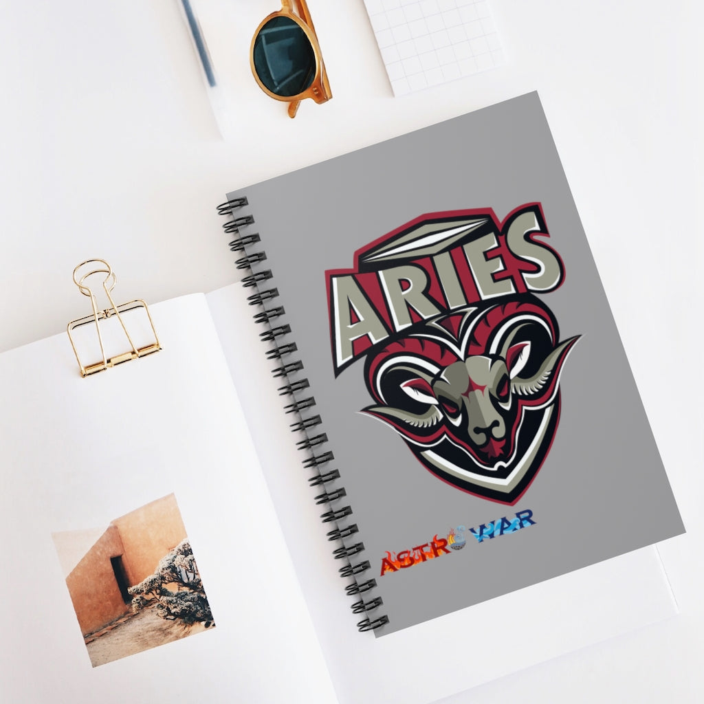 Aries Spiral Notebook - Ruled Line