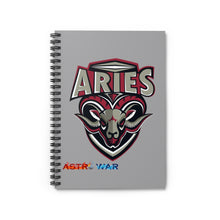 Load image into Gallery viewer, Aries Spiral Notebook - Ruled Line
