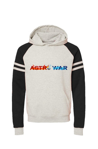 Astro War Varsity Colorblocked Raglan Hoodie