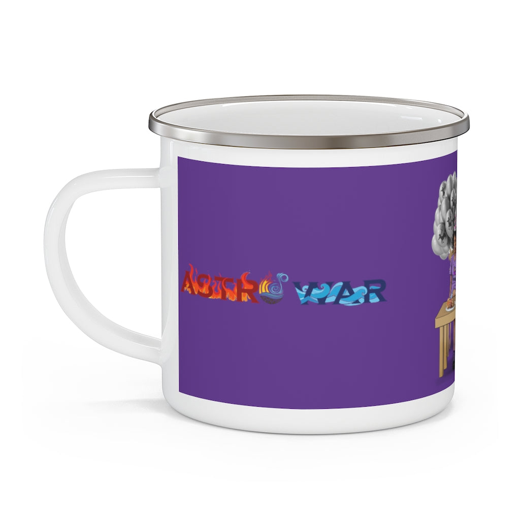 Sagittarius Birthday Enamel Camping Mug