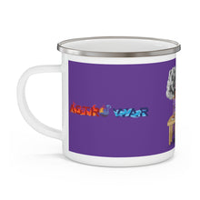 Load image into Gallery viewer, Sagittarius Birthday Enamel Camping Mug
