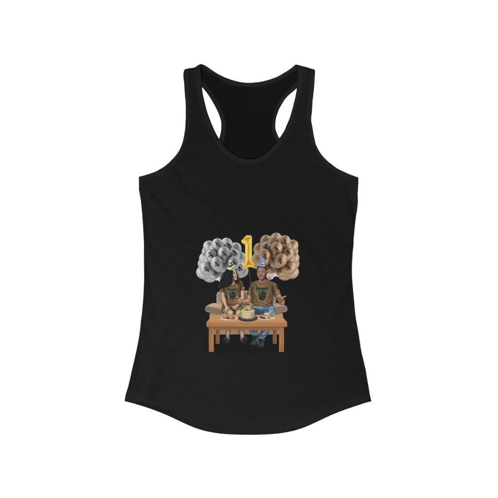 Capricorn Birthday Women's Ideal Racerback Tank