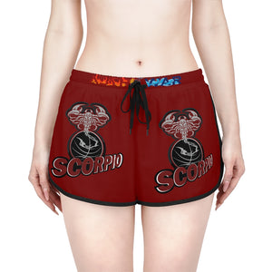 Scorpio Women's Relaxed Shorts (AOP)