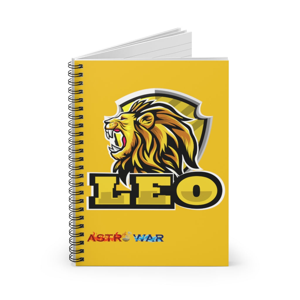 Leo Spiral Notebook - Ruled Line