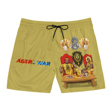 Load image into Gallery viewer, Leo Men&#39;s Birthday Mid-Length Swim Shorts (AOP)
