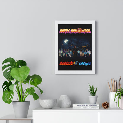 Halloween Premium Framed Vertical Poster