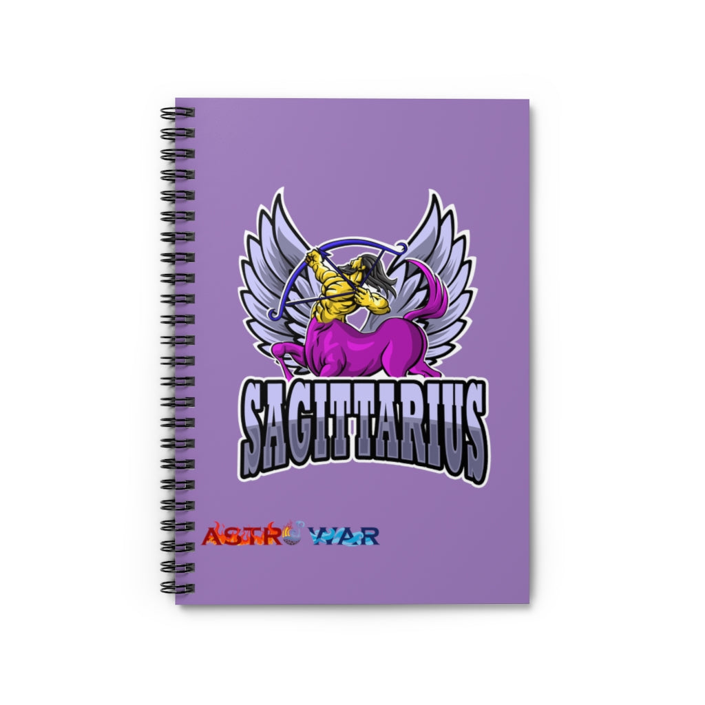 Sagittarius Spiral Notebook - Ruled Line