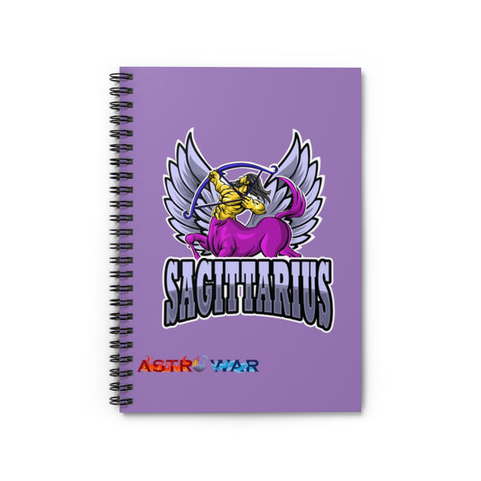 Sagittarius Spiral Notebook - Ruled Line