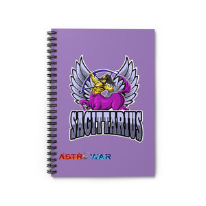 Sagittarius Spiral Notebook - Ruled Line