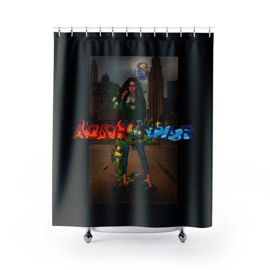 Virgo Woman Shower Curtains