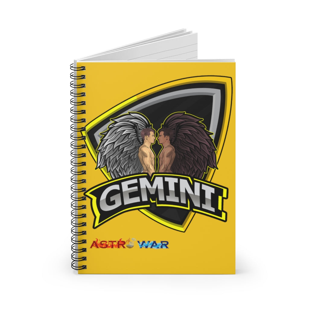 Gemini Spiral Notebook - Ruled Line