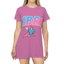 Load image into Gallery viewer, Team Libra All Over Print T-Shirt Dress
