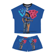 Load image into Gallery viewer, Aquarius Birthday Women&#39;s Short Pajama Set (AOP)
