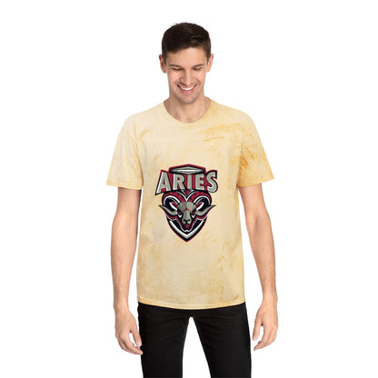 Aries Unisex Color Blast T-Shirt