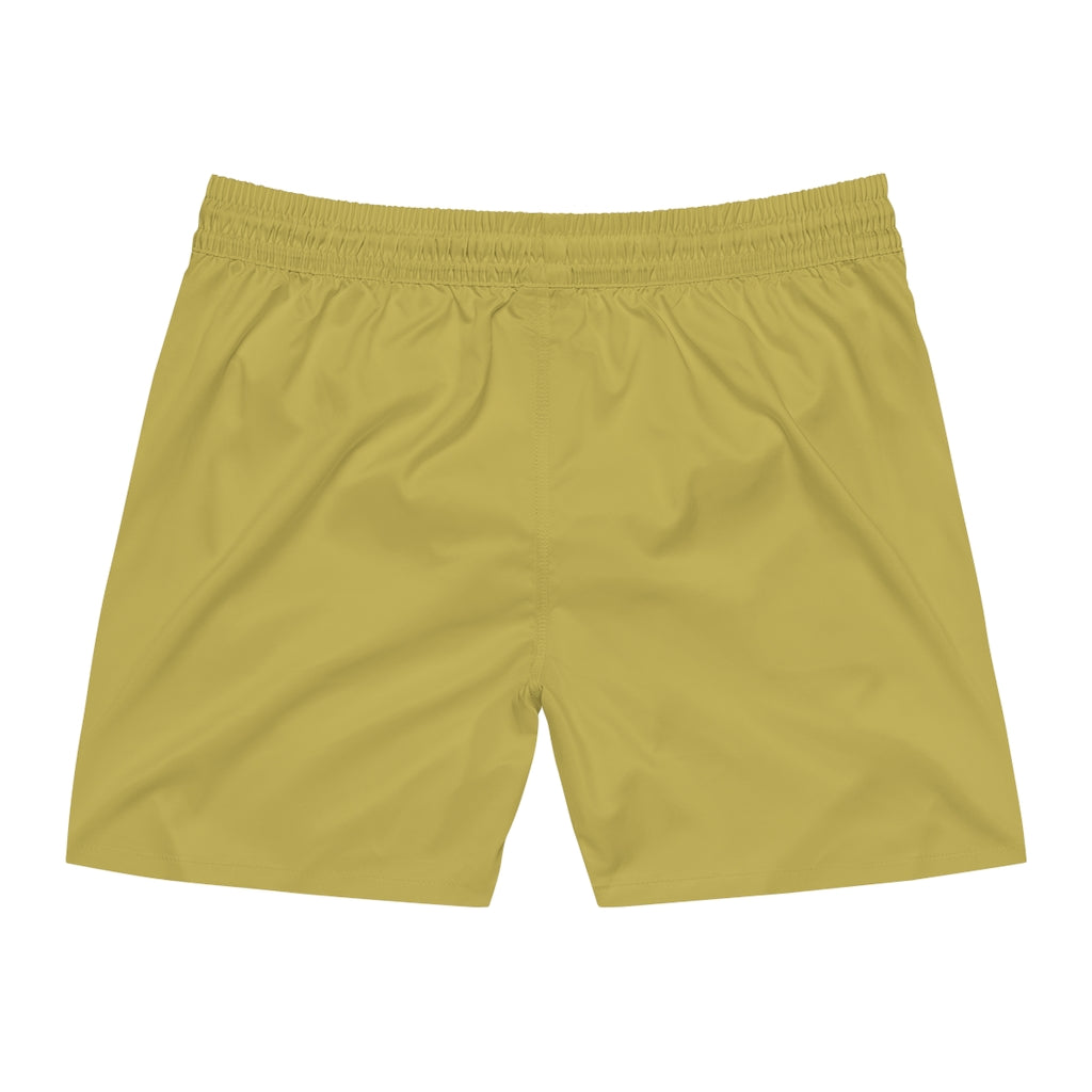 Leo Men's Birthday Mid-Length Swim Shorts (AOP)