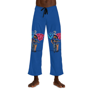 Aquarius Birthday Men's Pajama Pants (AOP)