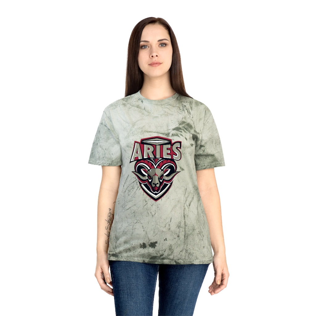 Aries Unisex Color Blast T-Shirt