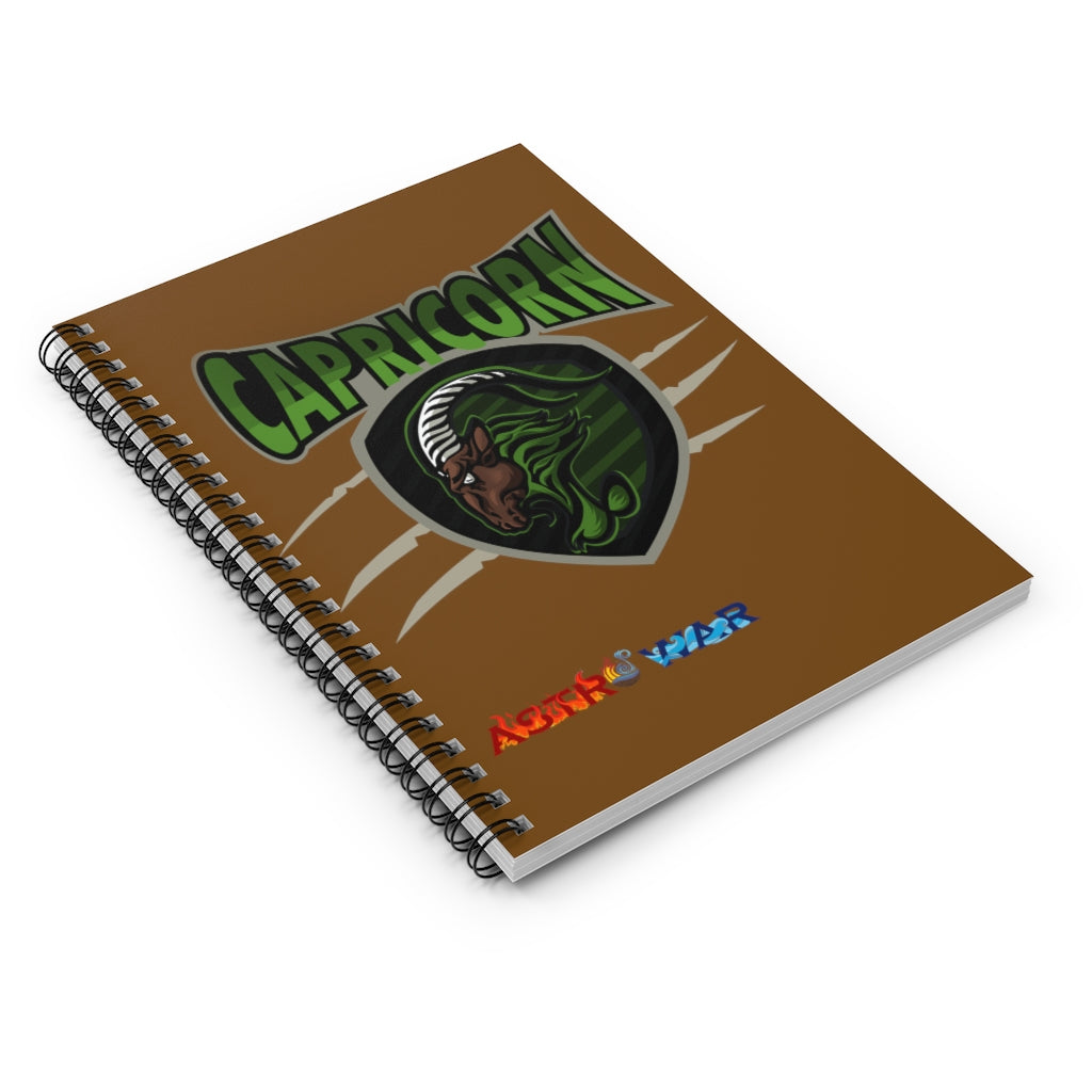 Capricorn Spiral Notebook - Ruled Line