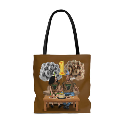 Capricorn Birthday AOP Tote Bag