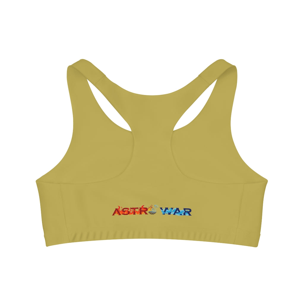 Leo Birthday Seamless Sports Bra (AOP)