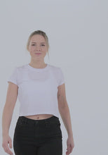 Load and play video in Gallery viewer, All Over Print Crop Tee.mp4
