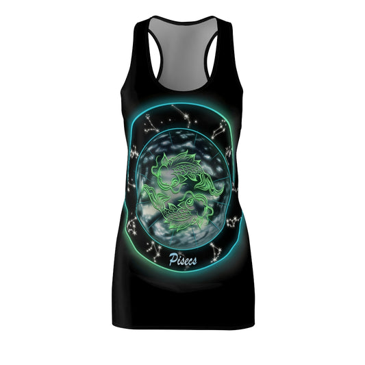 Women's Pisces Logo Cut & Sew Racerback Dress