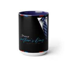 Load image into Gallery viewer, Father&#39;s Day (4) Two-Tone Coffee Mugs, 15oz
