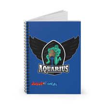 Load image into Gallery viewer, Aquarius Spiral Notebook - Ruled Line
