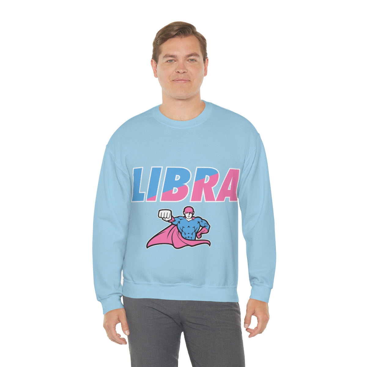 Team Libra Unisex Heavy Blend™ Crewneck Sweatshirt