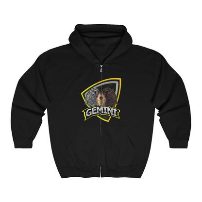 Gemini Unisex Heavy Blend™ Full Zip Hooded Sweatshirt