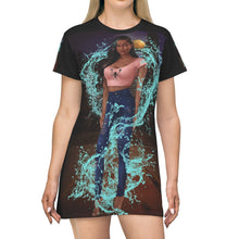 Load image into Gallery viewer, Scorpio All Over Print T-Shirt Dress
