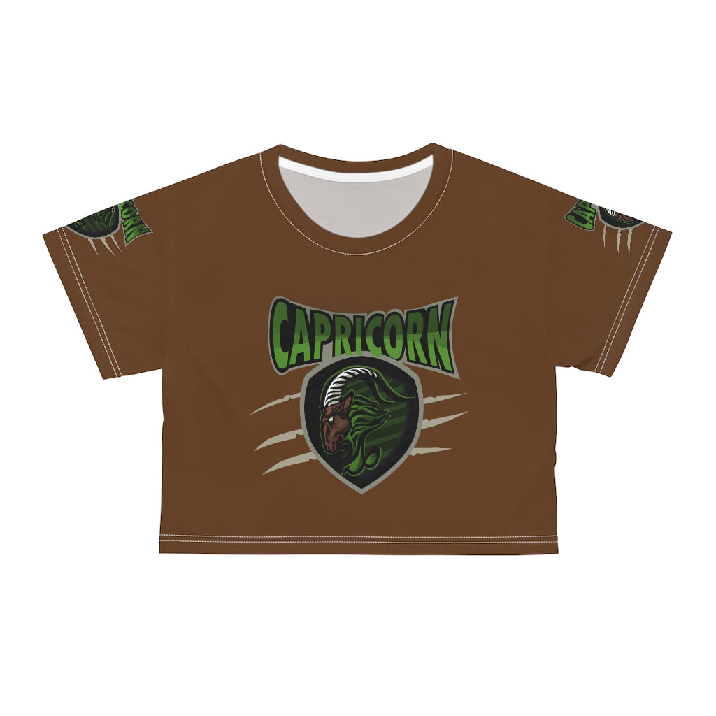 Capricorn AOP Crop Tee