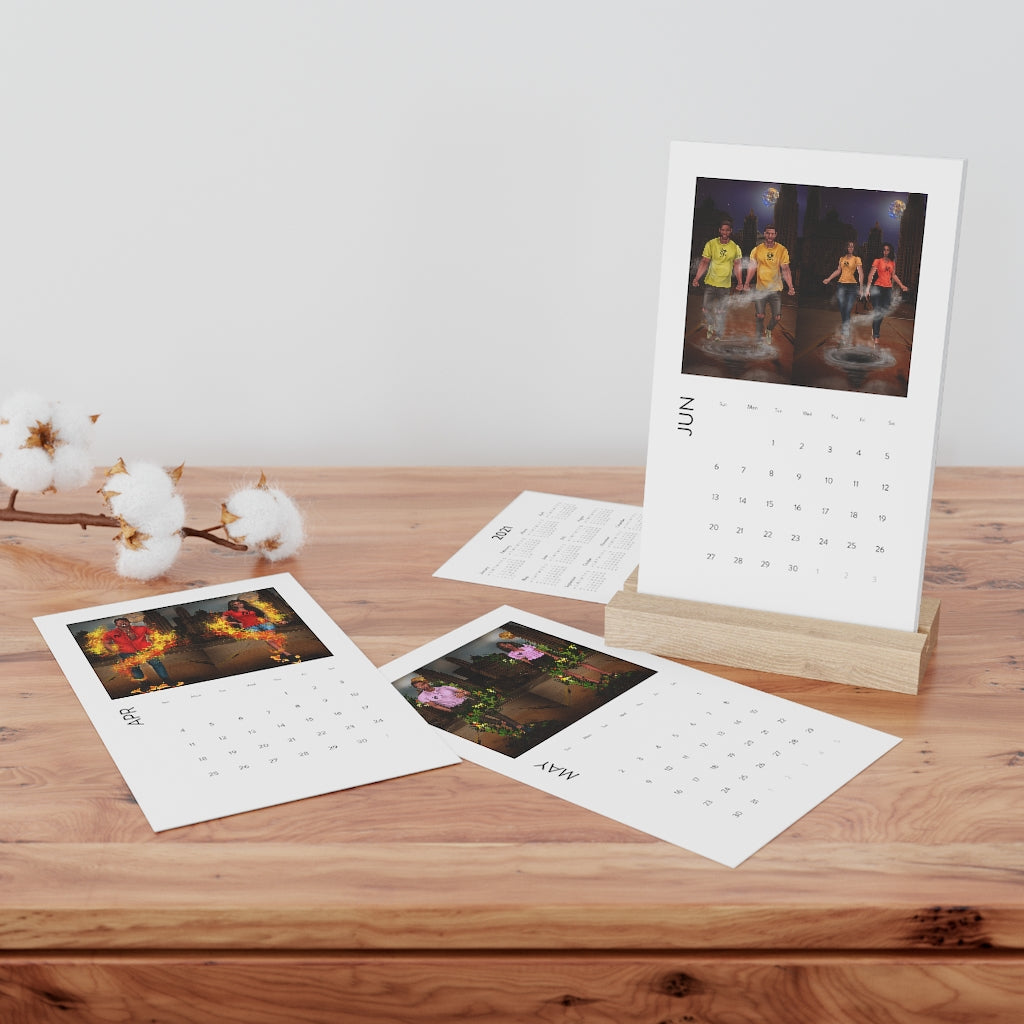 Astrology Vertical Desk Calendar