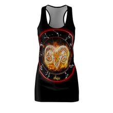 Load image into Gallery viewer, Women&#39;s Aries Logo Cut &amp; Sew Racerback Dress
