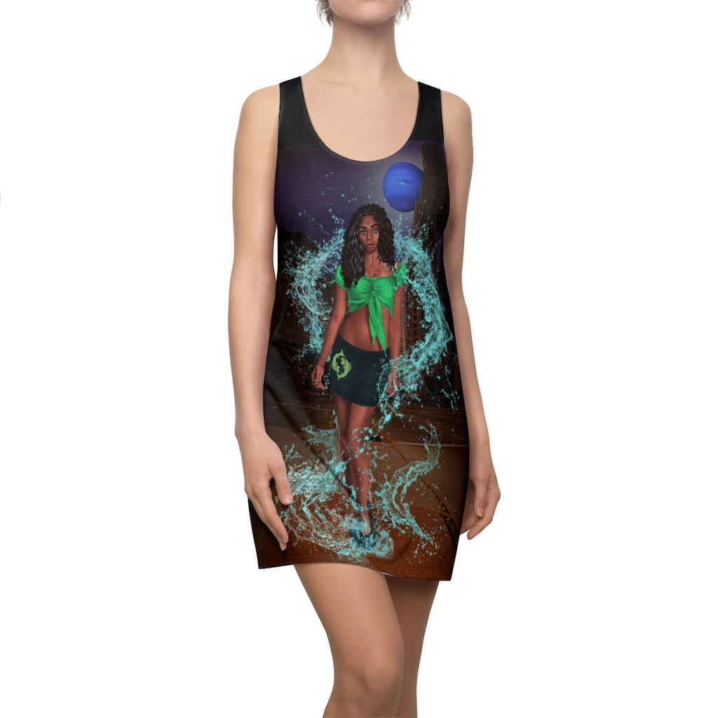 Women's Pisces Cut & Sew Racerback Dress