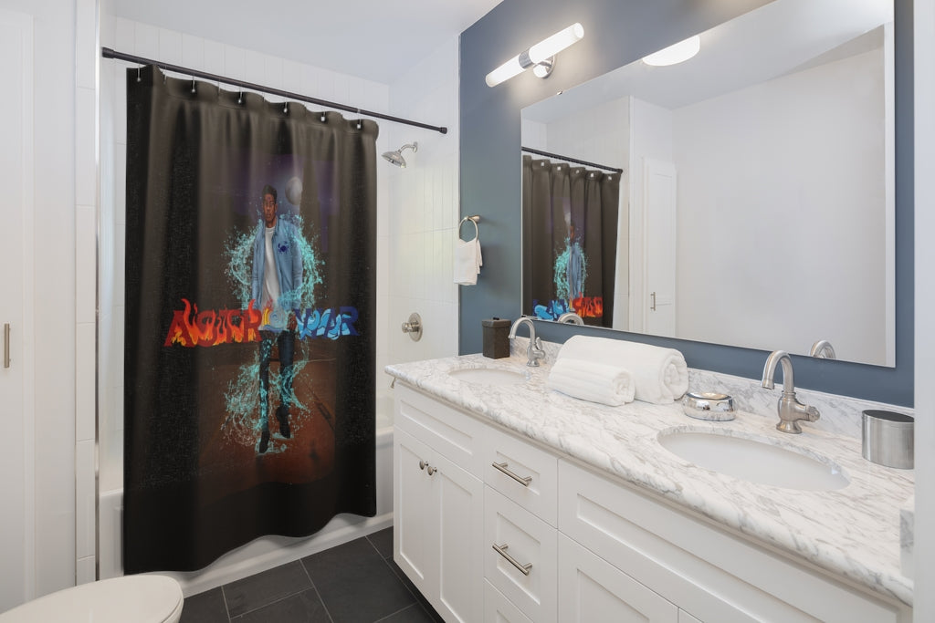 Cancer Man Shower Curtains