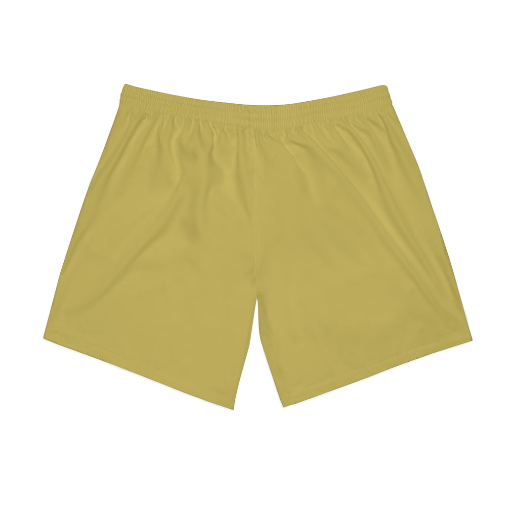 Leo Men's Birthday Elastic Beach Shorts (AOP)