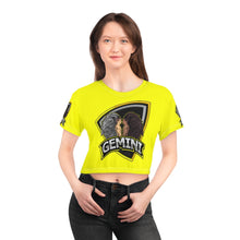 Load image into Gallery viewer, Gemini AOP Crop Tee
