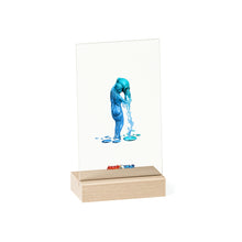 Load image into Gallery viewer, Aquarius (G2) Acrylic Sign with Wooden Stand
