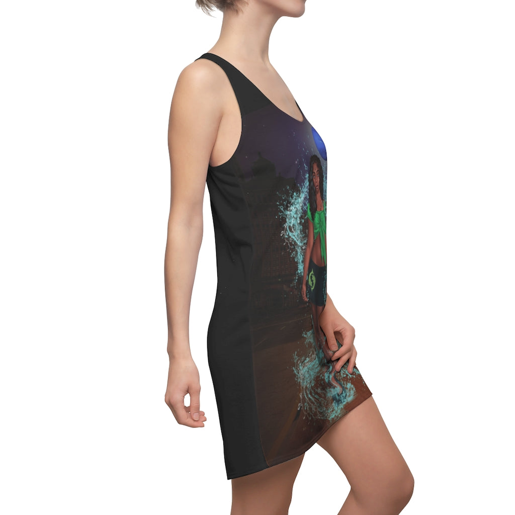 Women's Pisces Cut & Sew Racerback Dress