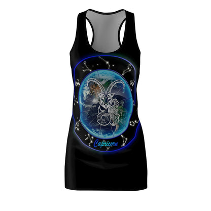 Women's Capricorn Logo Cut & Sew Racerback Dress