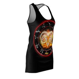 Women's Aries Logo Cut & Sew Racerback Dress