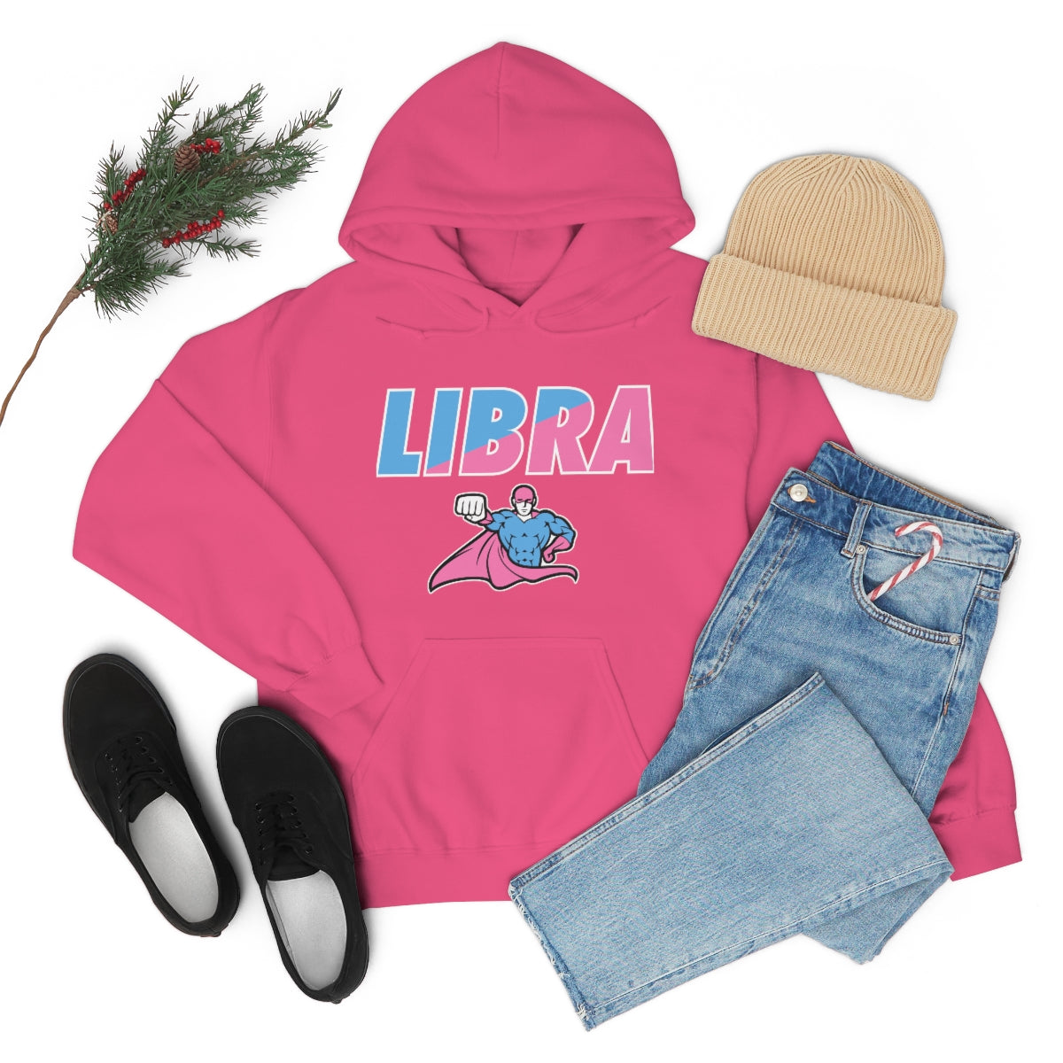 Team Libra Unisex Heavy Blend™ Hooded Sweatshirt