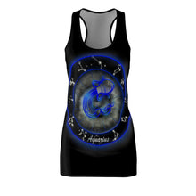 Load image into Gallery viewer, Women&#39;s Aquarius Logo Cut &amp; Sew Racerback Dress
